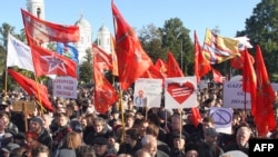 Митинг за сохранение за сохранение исторического облика Петербурга