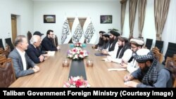 Izaslanik američkog predsednika za pitanja talaca Adam Boehler i bivši američki ambasador Zalmai Khalilzad sastali su se 20. marta u Kabulu sa talibanskim ministrom spoljnih poslova Maulvijem Amirom Khan Muttakijem