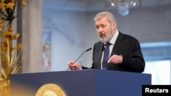 Дмитрий Муратов произносит нобелевскую речь