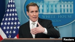 Джон Кірбі каже, що президент США маж говорити про зміцнення альянсів і партнерств, надсилання потужного сигналу, особливо членам НАТО, про те, наскільки серйозно Вашингтон ставиться до своїх зобов’язань