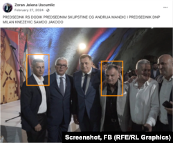 Fejsbuk objava Zorana Ušćumlića iz februara 2024.