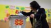 North Macedonia holds first round of presidential election, in Skopje