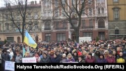 Підприємці протестують проти Податкового кодексу, Львів, 22 листопада 2010 року