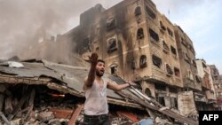 Gaza nakon izraelskog bombardovanja grada, 11. oktobra 2023.