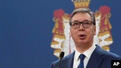 Predsednik Srbije Aleksandar Vučić