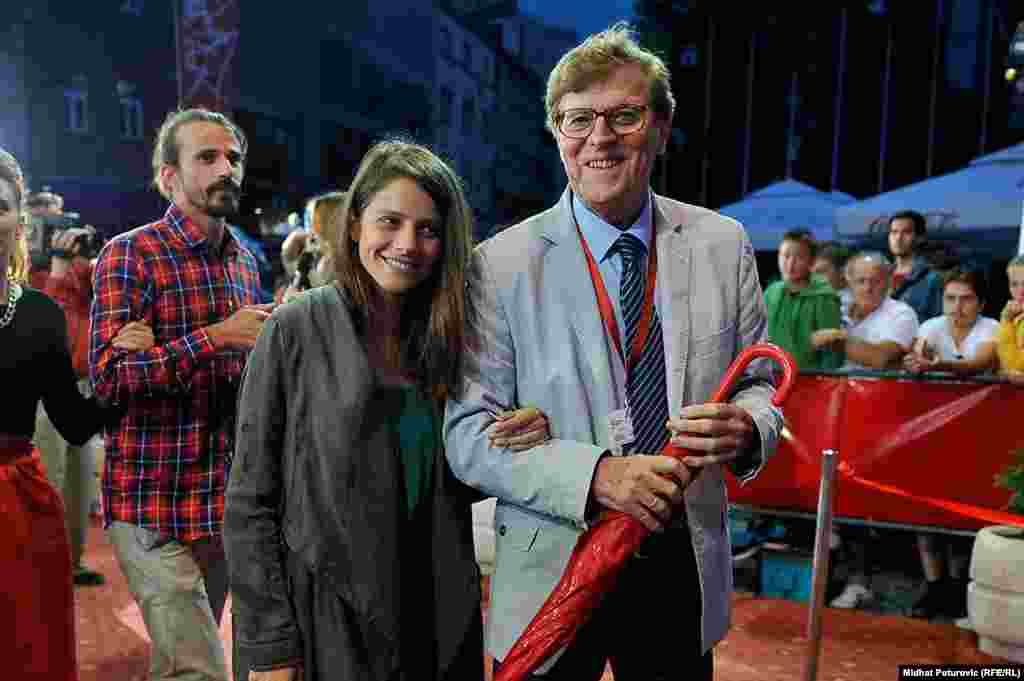 Čuveni TV voditelj Minja Subota (desno)