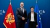 Premijer Crne Gore Milojko Spajić i komesarka za proširenje EU Marta Kos, 27. jun 2025.
