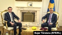 Premijer Kosova Aljbin Kurti i kosovski predsednik Hašim Tači, fotoarhiv