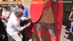 У Львів повернувся Лицар українського війська У Львів повернувся Лицар українського війська