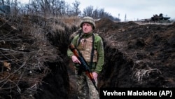 Один из районов размещения украинских военных в Донбассе