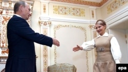 Зустріч прем’єрів Юлії Тимошенко і Володимира Путіна у Москві 2 жовтня 2008 р.