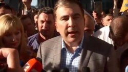 Саакашвили вернулся в Киеве. Первые слова Саакашвили вернулся в Киеве. Первые слова