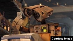 Кадр из фильма ВАЛЛ-И