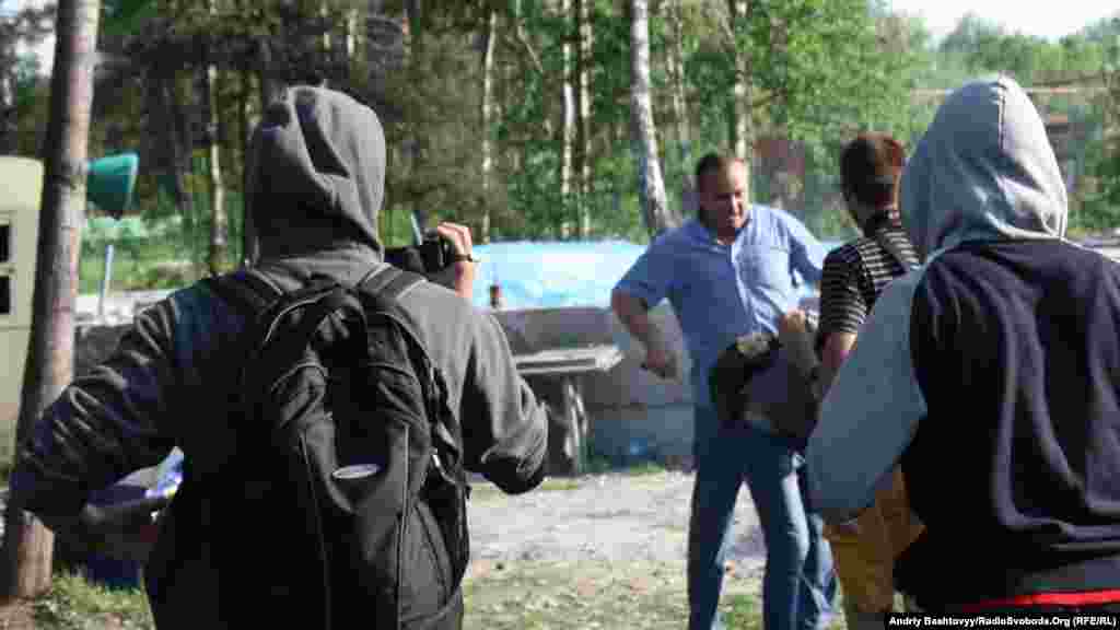 Момент побиття.