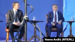 Aleksandar Vučić i Željko Komšić