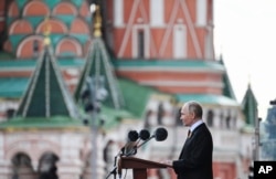 Речь Владимира Путина на параде победы в Москве, 9 мая 2025 года