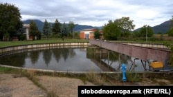 Deo sistema postrojenja za prečišćavanje otpadnih voda Vranište.