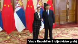 Premijerka Srbije Ana Brnabić i kineski predsednik Si Đinping