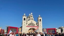 Pogorica, dan pred ustoličenje mitropolita