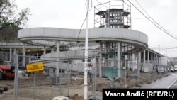 Radovi na izgradnji žičare uz Kalemegdan