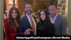 Fotografija sa večere u Beogradu koju je na Instagramu objavila Partnerka Donalda Trampa Mlađeg Kimberli Gilfojl.