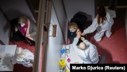 Vakcinacija građana na Beogradskom sajmu, ilustrativna fotografija