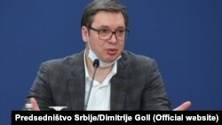 Predsednik Srbije Aleksandar Vučić, 23. mart 2020. godine