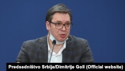Predsednik Srbije Aleksandar Vučić 