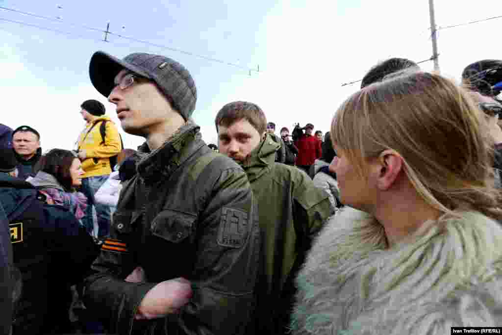 Лица сторонников так называемого "Национально-освободительного движения"