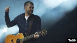 Лидер группы "Сплин" Александр Васильев