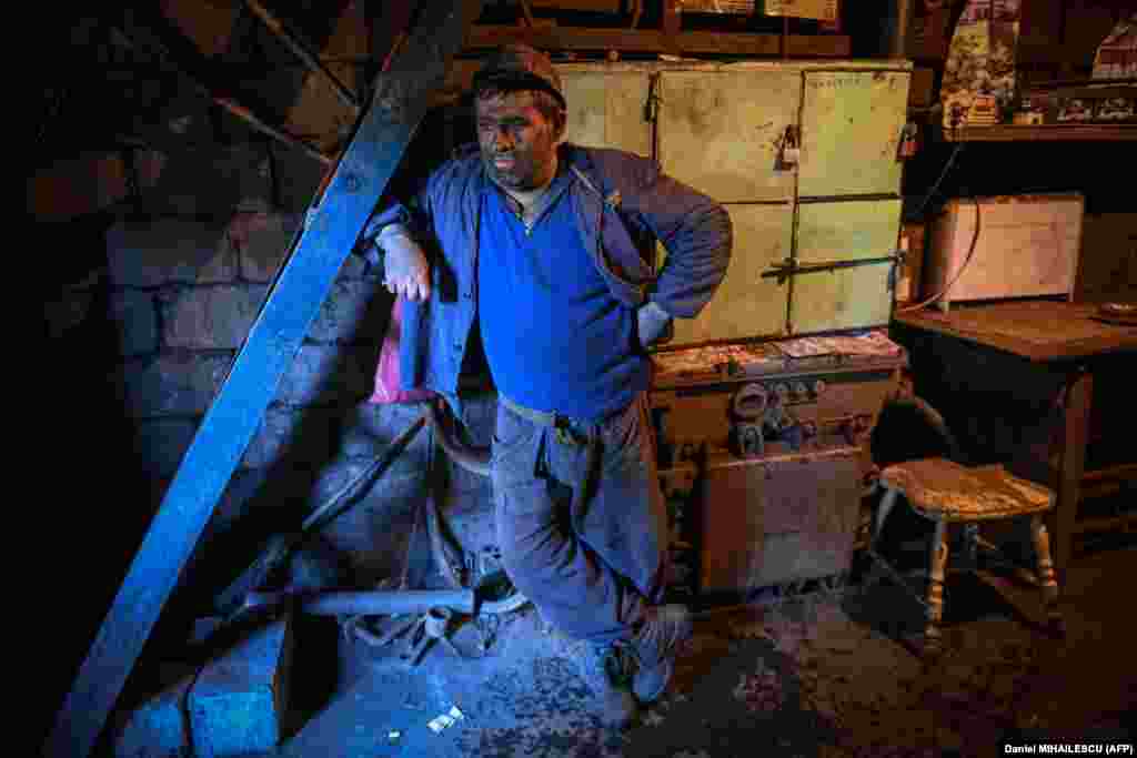 Ferenc Balog (44) završava smjenu.