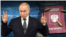 Президент Росії Володимир Путін і російські паспорти (фотоколаж) 