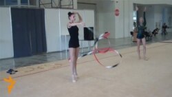 Українських гімнасток провели до Лондона за медалями Українських гімнасток провели до Лондона за медалями