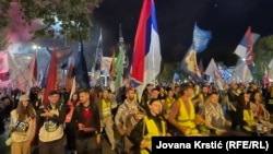 Ulazak studenata u Novi Sad, 31. oktobar 2025.