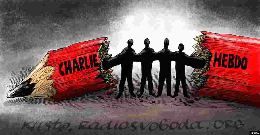 Карикатура українського художника (Олексій Кустовський)