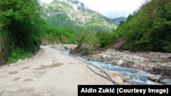 Pogled na cestu Jablanica - Blidinje, BiH, 7. maj 2025.