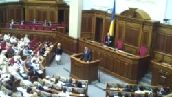 Виступ Віталія Кличка в парламенті Виступ Віталія Кличка в парламенті