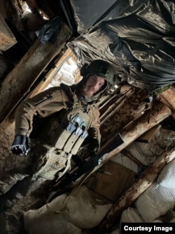 შოთა ბითაძე უკრაინაში ფრონტის ხაზზე