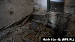 Jedna od prostorija u bivšem logoru Crna kuća, 30. januar 2025.