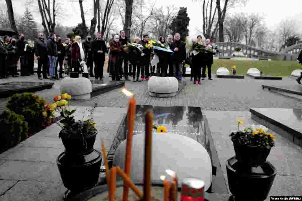 Delegacija Demokratske stranke predvođena predsednikom Zoranom Lutovcem