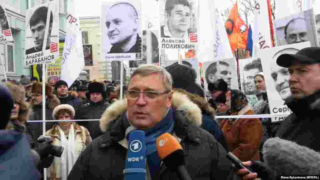Шествие в поддержку "узников Болотной". Михаил Касьянов