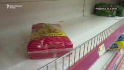 Crna Gora: Građani prave zalihe Crna Gora: Građani prave zalihe