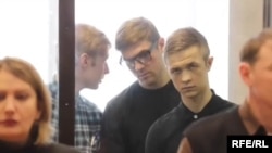 Осуждённые по делу "Сети" в суде, архивное фото