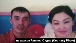 Кежик Ондар с женой