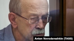 Виктор Кудрявцев во время судебного заседания, 2 августа 2018 года.