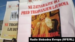 Obilježavanje Evropskog dana borbe protiv trgovine ljudima, Mostar, 2012.