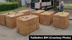 Zapljena duhana u Banjaluci, april 2020.