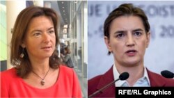 Tanja Fajon i Ana Brnabić