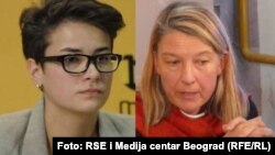 Sandra Orlović i Vesna Teršelič