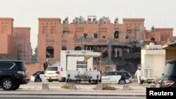 Пошкоджена будівля після ізраїльського удару в Досі, Катар, 9 вересня 2025 року